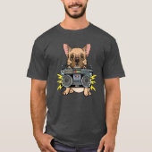 Cute Bulldog T-shirt (Voorkant)