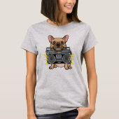 Cute Bulldog T-shirt (Voorkant)
