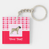 Cute Bullmastiff Sleutelhanger (Achterkant)