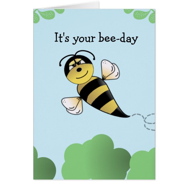 Cute Bumble Bee (Voorkant)
