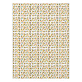 Cute Bumble Bee and Rainbows Pattern Tafelkleed (Voorkant)