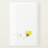 Cute Bumble Bee, Bee Happy Persoonlijk Planner (Achterkant)