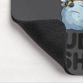 Cute Bumble Bee Couple Cuddle  Muismat (Hoek)