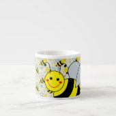 Cute Bumble Bee Espresso Kop (Voorkant)