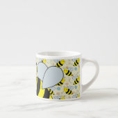 Cute Bumble Bee Espresso Kop (Rechts)