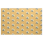 Cute Bumble Bee Fabric Stof (Fat Quarter)