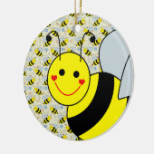 Cute Bumble Bee Keramisch Ornament (Links)