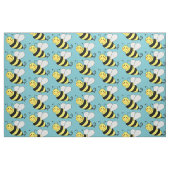 Cute Bumble Bee Pattern Stof (Yard (91,4 cm))