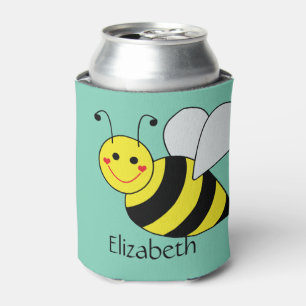 Cute Bumble Bee Persoonlijk Blikjeskoeler
