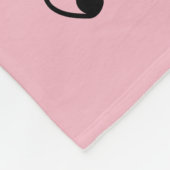 Cute Bumble Bee Persoonlijk Fleece Deken (Hoek)