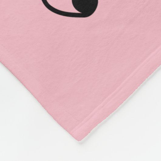 Cute Bumble Bee Persoonlijk Fleece Deken (Hoek)