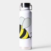 Cute Bumble Bee Persoonlijk Waterfles (Achterkant)