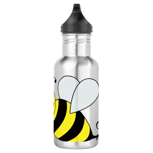 Cute Bumble Bee Persoonlijk Waterfles (Rechts)