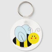 Cute Bumble Bee Sleutelhanger (Voorkant)
