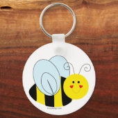 Cute Bumble Bee Sleutelhanger (Voorkant)