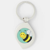 Cute Bumble Bee Sleutelhanger (Voorkant)