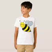 Cute Bumble Bee T-shirt (Voorkant volledig)
