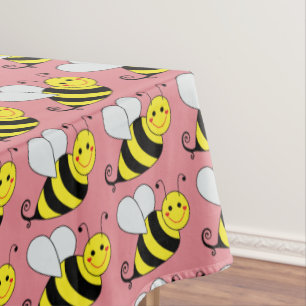 Cute Bumble Bee Tafelkleed