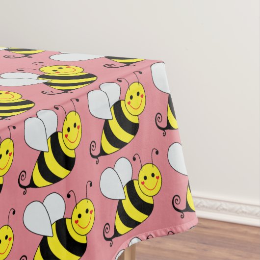 Cute Bumble Bee Tafelkleed (Voorbeeld)