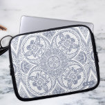 Cute Bumble Bees Mandala Laptop Sleeve<br><div class="desc">Op zoek naar een stijlvol en gepersonaliseerd laptophoesje dat uw apparaat beschermt en tegelijkertijd uw unieke stijl zichtbaar maakt? Kijk niet verder dan ons handgetekende bijen mandala laptop hoesje! Met een prachtig en ingewikkeld design van hommels en bloemen in een mandala, heeft dit prachtige technische accessoire ook ruimte om de...</div>