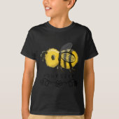 Cute Bumblebee Bee Yourself  T-shirt (Voorkant)