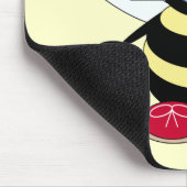 Cute Bumblebee Mousepad Muismat (Hoek)
