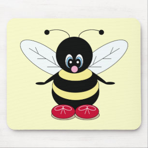 Cute Bumblebee Mousepad Muismat