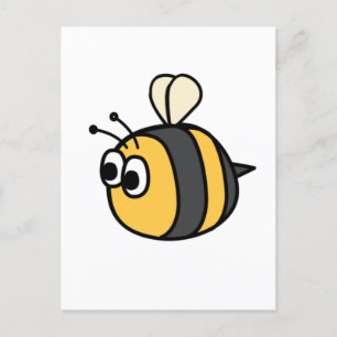 Cute Bumblebee Sierkussen Briefkaart