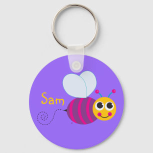 Cute Bumblebee Sleutelhanger