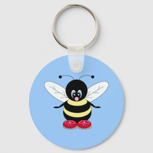 Cute Bumblebee Sleutelhanger