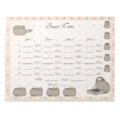 Cute Bunco-vel Notitieblok (Voorkant)