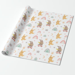 Cute Bunnies Cadeaupapier