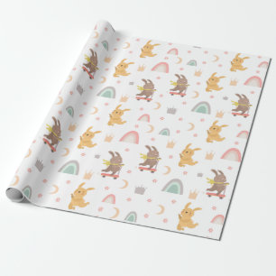 Cute Bunnies Cadeaupapier
