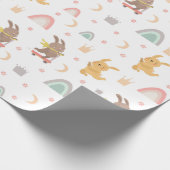 Cute Bunnies Cadeaupapier (Hoek)