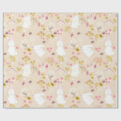 Cute Bunnies Cadeaupapier (Vlak)