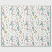 Cute Bunnies Cadeaupapier (Vlak)