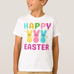Cute Bunnies Fun Happy Pasen T-shirt