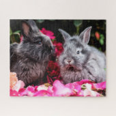 Cute Bunnies, Jigzaag Puzzle Legpuzzel (Horizontaal)