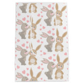 Cute Bunnies Medium Gift Bag Medium Cadeauzakje (Achterkant)