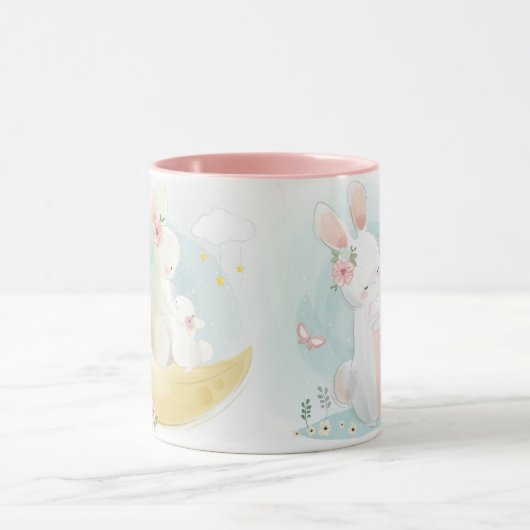 Cute Bunnies Mok (Midden)