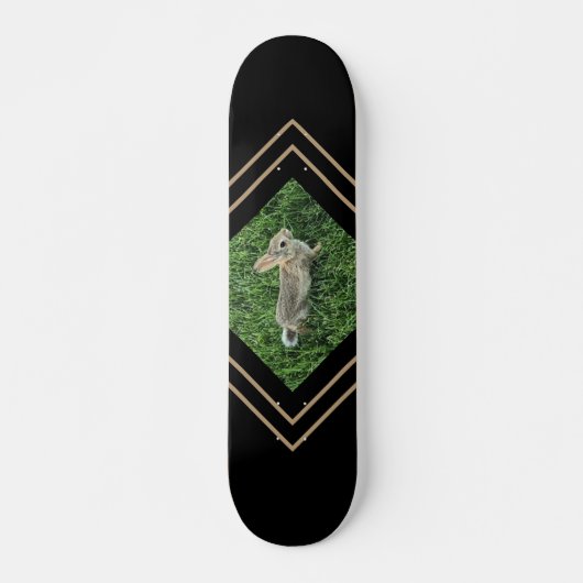 Cute Bunny Animal Persoonlijk Skateboard (Voorkant)