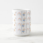 Cute bunny animals pastel koffiemok (Center)