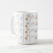 Cute bunny animals pastel koffiemok (Voorkant links)