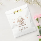 Cute Bunny Baby Shower Favor Bedankzakje (Gezegeld)