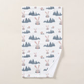 Cute Bunny Bad Handdoek (Handdoek)