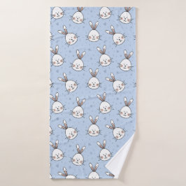 Cute Bunny Badhanddoek