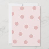 Cute Bunny Birthday Kaart (Achterkant)