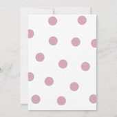 Cute Bunny Birthday Kaart (Achterkant)