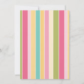 Cute Bunny Birthday Kaart (Achterkant)