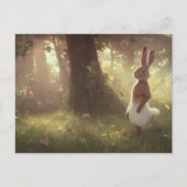 Cute Bunny Briefkaart (Voorkant)